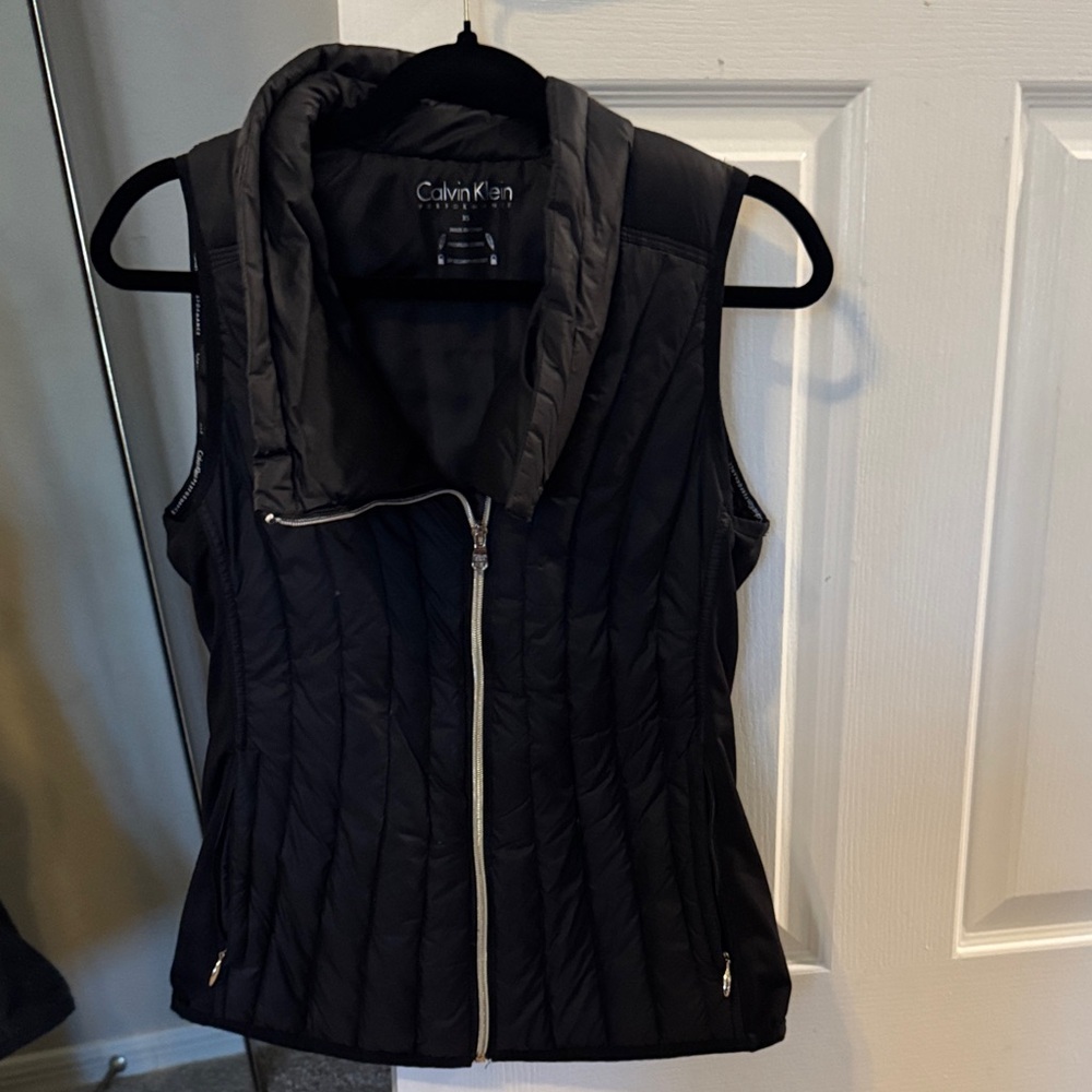 Calvin Klein Black Puffer Vest